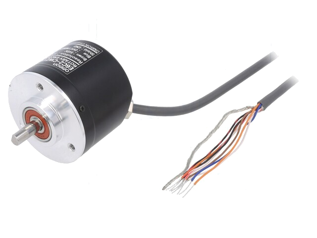 Encoder: incrementeel; Uvoed: 5VDC; 1024pulsen/omwenteling; IP64 Encoder: incrementeel; Uvoed: 5VDC; 1024pulsen/omwenteling; IP64